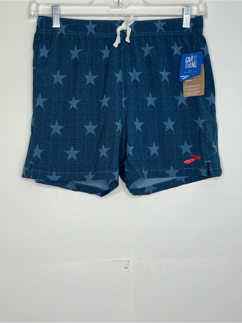 Brooks Mens Moment 5" Shorts Size Small